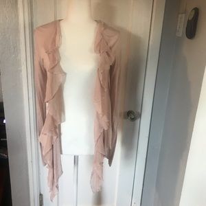 Fresh Brewed pink cardigan